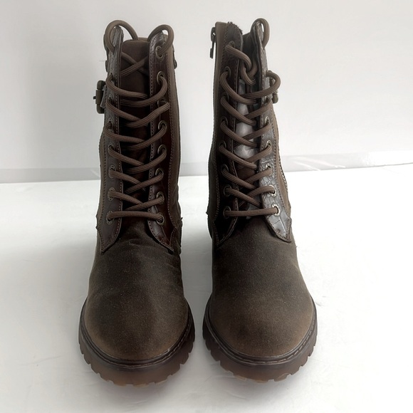 Blowfish Malibu Women’s Rauly Zip Boots Walnut Local Sheriff Shoes Size 7.5 NEW - Picture 11 of 13